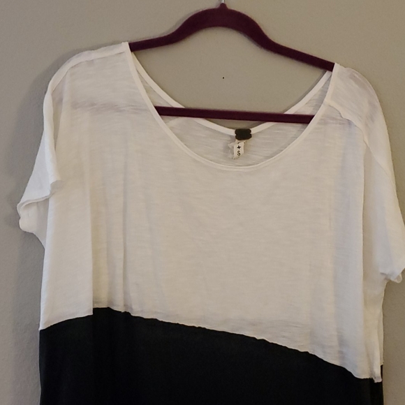 Free People Colorblock Relaxed Fit Tee - Picture 5 of 7